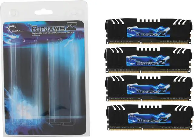 Alt view image 3 of 3 - G.SKILL Ripjaws Z Series 16GB (4 x 4GB) DDR3 2133 (PC3 17000) Desktop Memory Model F3-17000CL9Q-16GBZH