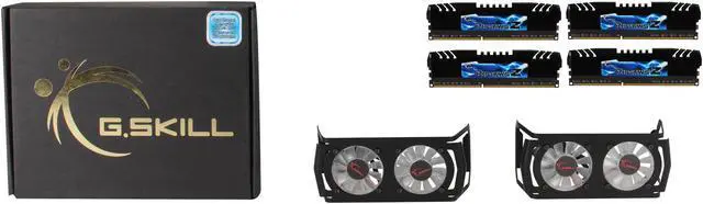 Alt view image 5 of 5 - G.SKILL Ripjaws Z Series 16GB (4 x 4GB) DDR3 2400 (PC3 19200) Desktop Memory Model F3-19200CL9Q-16GBZHD