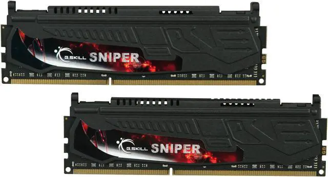 Alt view image 2 of 3 - G.SKILL Sniper Series 8GB (2 x 4GB) DDR3 2133 (PC3 17000) Desktop Memory Model F3-17000CL11D-8GBSR