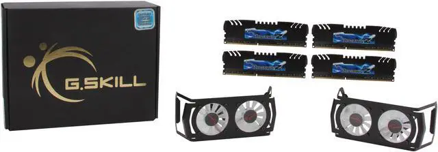 Alt view image 5 of 5 - G.SKILL Ripjaws Z Series 32GB (4 x 8GB) DDR3 2400 (PC3 19200) Desktop Memory Model F3-19200CL10Q-32GBZHD