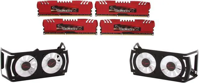 Main image of G.SKILL Ripjaws Z Series 32GB (4 x 8GB) DDR3 2133 (PC3 17000) Desktop Memory Model F3-17000CL11Q-32GBZLD