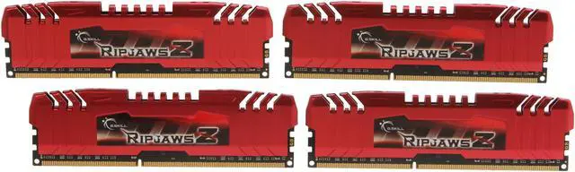 Alt view image 2 of 6 - G.SKILL Ripjaws Z Series 32GB (4 x 8GB) DDR3 2133 (PC3 17000) Desktop Memory Model F3-17000CL11Q-32GBZLD
