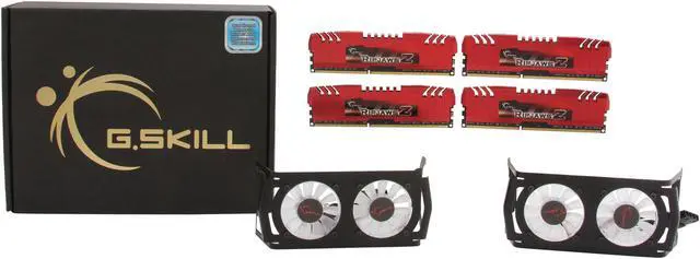 Alt view image 6 of 6 - G.SKILL Ripjaws Z Series 32GB (4 x 8GB) DDR3 2133 (PC3 17000) Desktop Memory Model F3-17000CL11Q-32GBZLD