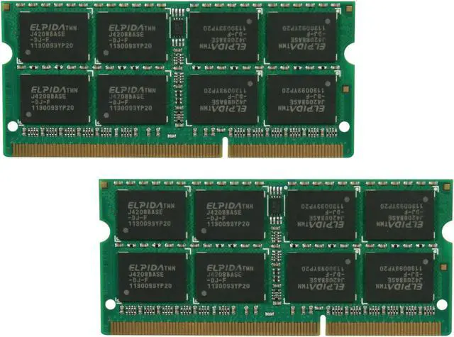 Alt view image 2 of 3 - G.SKILL 16GB (2 x 8GB) 204-Pin DDR3 SO-DIMM DDR3 1333 (PC3 10666) Laptop Memory Model F3-10666CL9D-16GBSQ