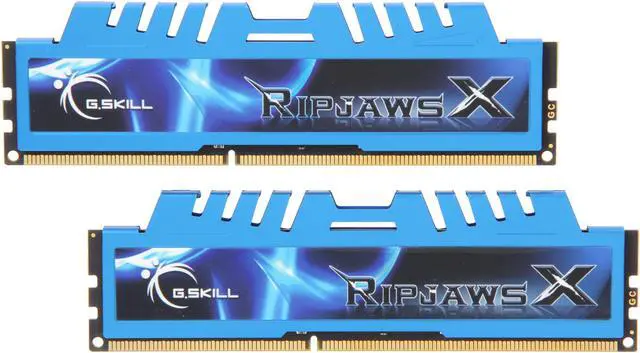 Main image of G.SKILL Ripjaws X Series 8GB (2 x 4GB) DDR3 1600 (PC3 12800) Desktop Memory Model F3-12800CL7D-8GBXM