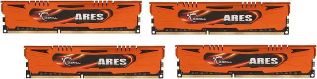 Main image of G.SKILL Ares Series 16GB (4 x 4GB) DDR3 1600 (PC3 12800) Desktop Memory Model F3-1600C9Q-16GAO