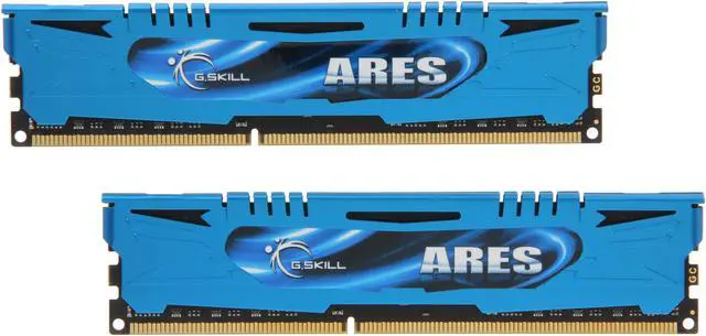Main image of G.SKILL Ares Series 16GB (2 x 8GB) DDR3 1866 (PC3 14900) Desktop Memory Model F3-1866C10D-16GAB