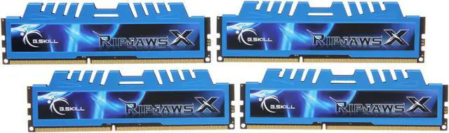 Main image of G.SKILL Ripjaws X Series 16GB (4 x 4GB) DDR3 2133 (PC3 17000) Desktop Memory Model F3-17000CL9Q-16GBXM