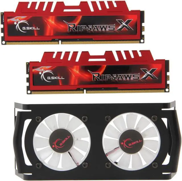 32 GB G.SKill DDR3 PC3 19200 2400MHz TridentX serie CL10 (10 12 12 31) kit Quad Channel