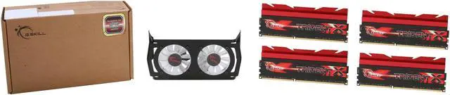 Alt view image 5 of 5 - G.SKILL TridentX Series 16GB (4 x 4GB) DDR3 2600 (PC3 20800) Desktop Memory Model F3-2600C10Q-16GTXD
