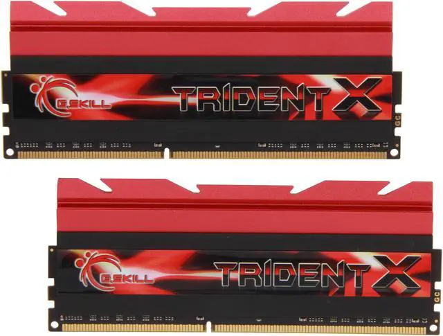Alt view image 2 of 5 - G.SKILL TridentX Series 8GB (2 x 4GB) DDR3 2666 (PC3 21300) Desktop Memory Model F3-2666C10D-8GTXD