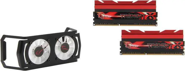 Main image of G.SKILL TridentX Series 8GB (2 x 4GB) DDR3 2800 (PC3 22400) Desktop Memory Model F3-2800C11D-8GTXD