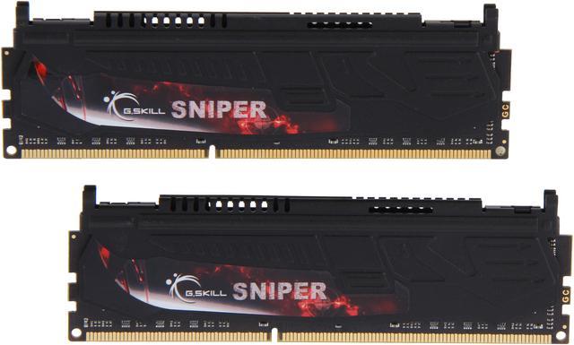 G.SKILL Sniper Gaming Series 16GB (2 x 8GB) DDR3 1866 (PC3 14900) Desktop  Memory Model F3-1866C10D-16GSR