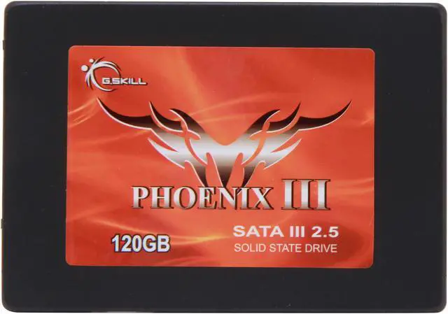 Alt view image 3 of 6 - G.SKILL Phoenix III FM-25S3-120GBP3 2.5" 120GB SATA III Internal 7mm Solid State Drive (SSD)