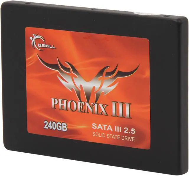 Alt view image 2 of 6 - G.SKILL Phoenix III FM-25S3-240GBP3 2.5" 240GB SATA III Internal 7mm Solid State Drive (SSD)