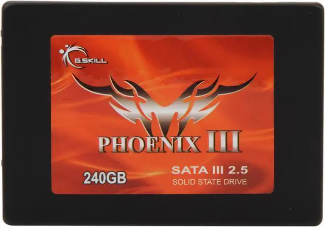 Alt view image 3 of 6 - G.SKILL Phoenix III FM-25S3-240GBP3 2.5" 240GB SATA III Internal 7mm Solid State Drive (SSD)