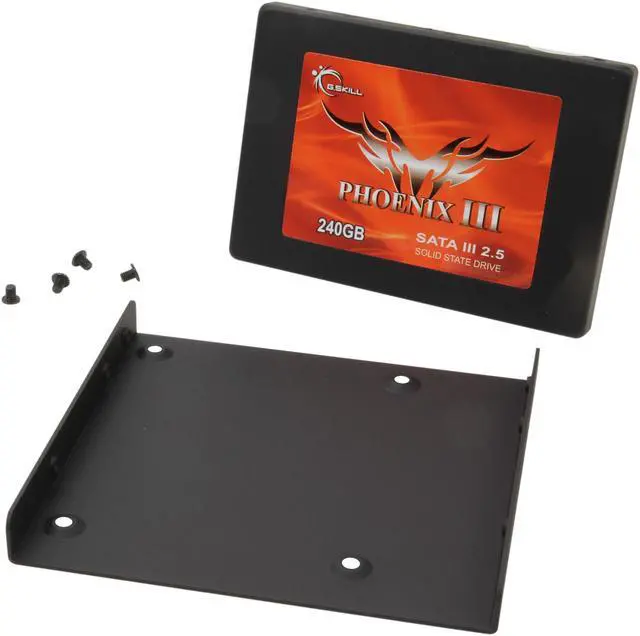 Alt view image 6 of 6 - G.SKILL Phoenix III FM-25S3-240GBP3 2.5" 240GB SATA III Internal 7mm Solid State Drive (SSD)