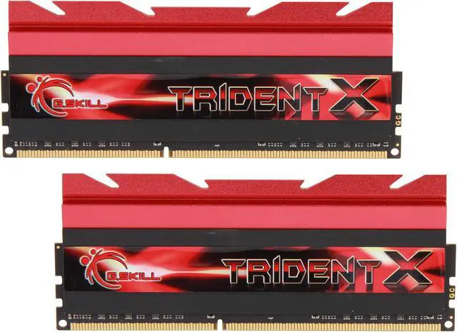 Main image of G.SKILL TridentX Series 16GB (2 x 8GB) DDR3 1866 (PC3 14900) Desktop Memory Model F3-1866C8D-16GTX