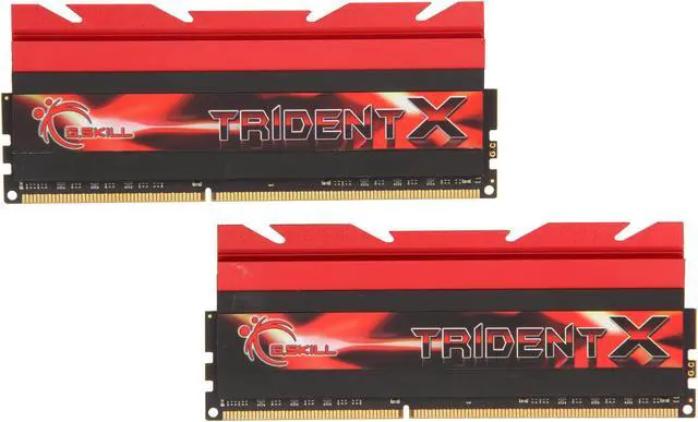 Alt view image 2 of 7 - G.SKILL TridentX Series 8GB (2 x 4GB) DDR3 2400 (PC3 19200) Desktop Memory Model F3-2400C9D-8GTXD