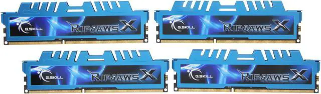 Main image of G.SKILL Ripjaws X Series 32GB (4 x 8GB) DDR3 2133 (PC3 17000) Desktop Memory Model F3-2133C10Q-32GXM