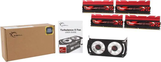 Alt view image 7 of 7 - G.SKILL TridentX Series 32GB (4 x 8GB) DDR3 2800 (PC3 22400) Desktop Memory Model F3-2800C12Q-32GTXDG