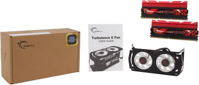 Alt view image 7 of 7 - G.SKILL TridentX Series 16GB (2 x 8GB) DDR3 2933 (PC3 23400) Desktop Memory Model F3-2933C12D-16GTXDG