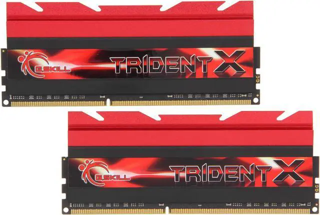 Alt view image 2 of 7 - G.SKILL TridentX Series 16GB (2 x 8GB) DDR3 2933 (PC3 23400) Desktop Memory Model F3-2933C12D-16GTXDG