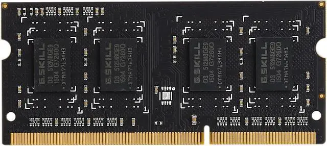 Alt view image 2 of 3 - G.SKILL 4GB 204-Pin DDR3 SO-DIMM DDR3L 1333 (PC3L 10666) Laptop Memory Model F3-1333C9S-4GSL