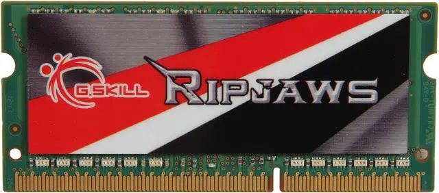 Alt view image 2 of 3 - G.SKILL Ripjaws Series 4GB 204-Pin DDR3 SO-DIMM DDR3 1866 (PC3 14900) Laptop Memory Model F3-1866C10S-4GRSL