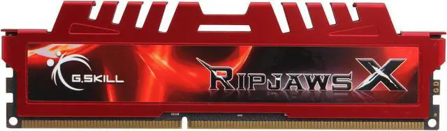 Main image of G.SKILL Ripjaws X Series 4GB DDR3 1600 (PC3 12800) Desktop Memory Model F3-12800CL9S-4GBXL