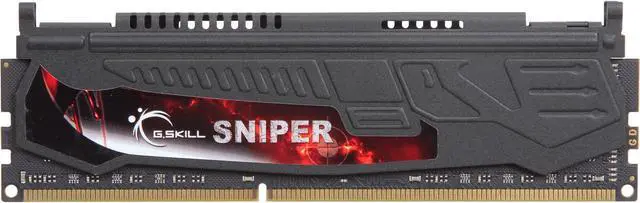 Main image of G.SKILL Sniper Series 8GB DDR3 1600 (PC3 12800) Desktop Memory Model F3-1600C9S-8GSR