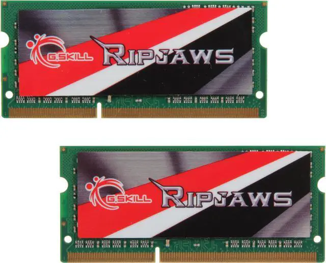 Main image of G.SKILL Ripjaws Series 8GB (2 x 4GB) 204-Pin DDR3 SO-DIMM DDR3L 2133 (PC3L 17000) Laptop Memory Model F3-2133C11D-8GRSL