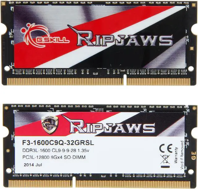 (未使用･未開封品)　G.SKILL Ripjawsシリーズ8ギガバイト204ピンDDR3はSO-DIMM DDR3L1600 v1yptgt G.Skill Ripjaws Series 8GB 204-Pin DDR3 SO-DIMM DDR3 1600