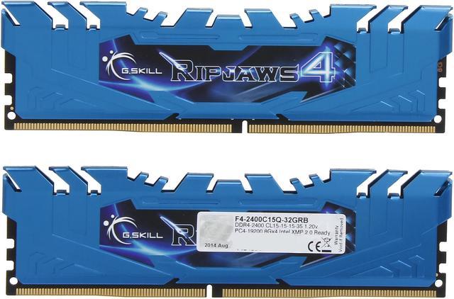 G.SKILL Ripjaws 4 Series 32GB (4 x 8GB) 288-Pin PC RAM DDR4 2400