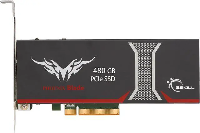 Alt view image 3 of 5 - G.SKILL Phoenix Blade Half Height 480GB PCI-Express 2.0 x8 MLC Internal Solid State Drive (SSD) FM-PCx8G2R4-480G