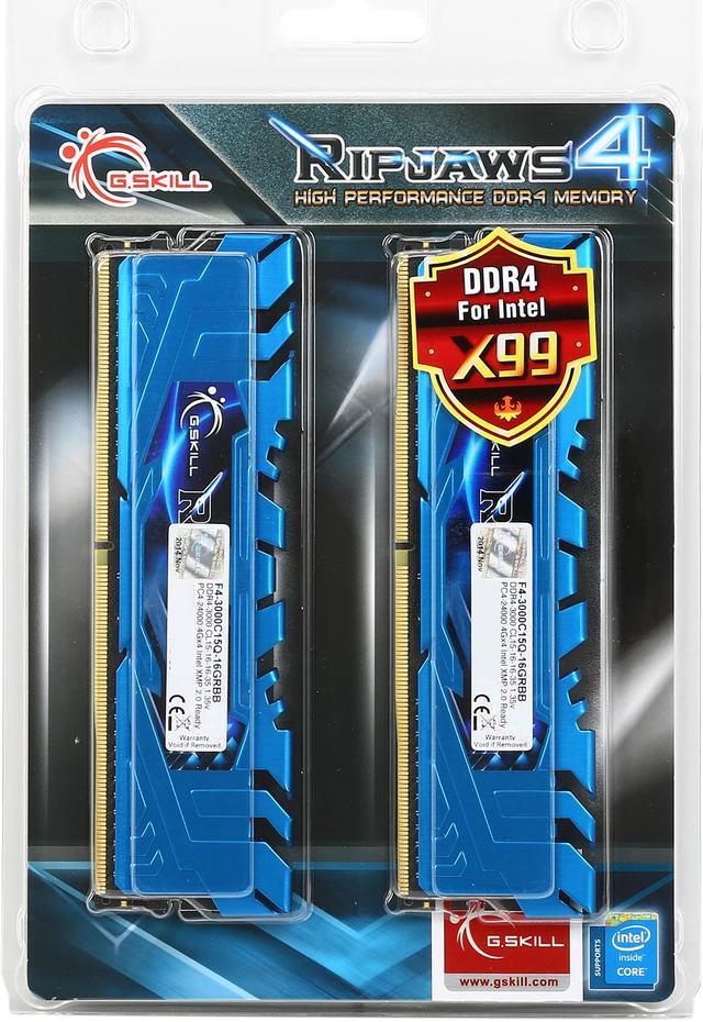 G.SKILL Ripjaws 4 Series 16GB (4 x 4GB) DDR4 3000 (PC4 24000