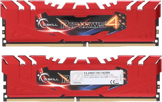 G.SKILL Ripjaws 4 Series 16GB (2 x 8GB) 288-Pin PC RAM DDR4 2400 