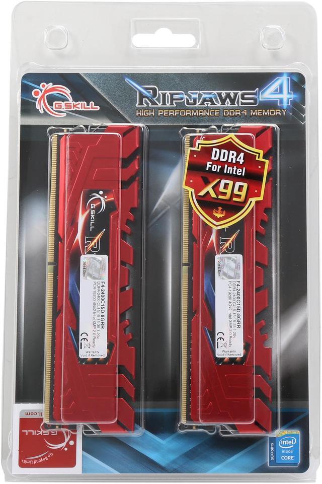 G.SKILL Ripjaws 4 Series 8GB (2 x 4GB) 288-Pin PC RAM DDR4 2400