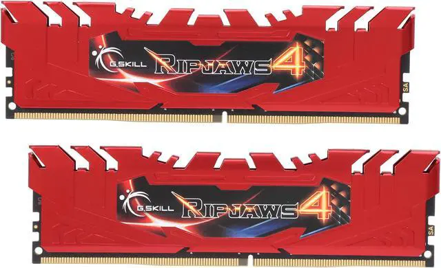 Main image of G.SKILL Ripjaws 4 Series 16GB (2 x 8GB) DDR4 2133 (PC4 17000) Memory Kit Model F4-2133C15D-16GRR