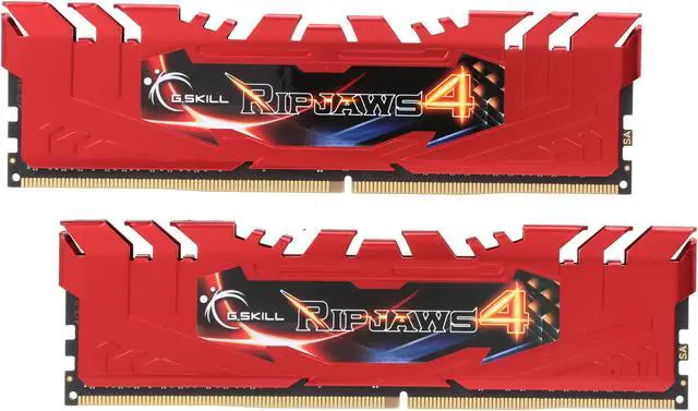 Main image of G.SKILL Ripjaws 4 Series 8GB (2 x 4GB) DDR4 2133 (PC4 17000) Memory Kit Model F4-2133C15D-8GRR