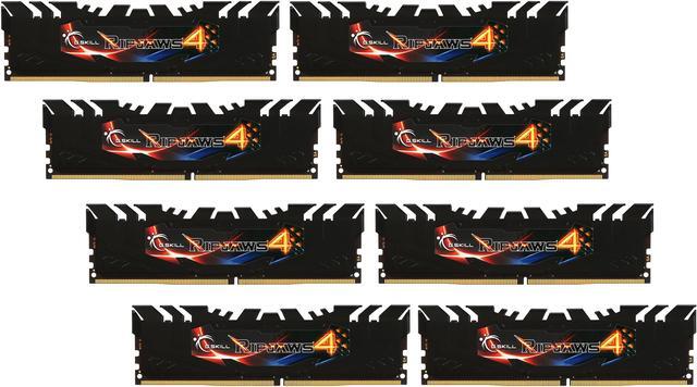 G.SKILL Ripjaws 4 Series 64GB (8 x 8GB) 288-Pin PC RAM DDR4