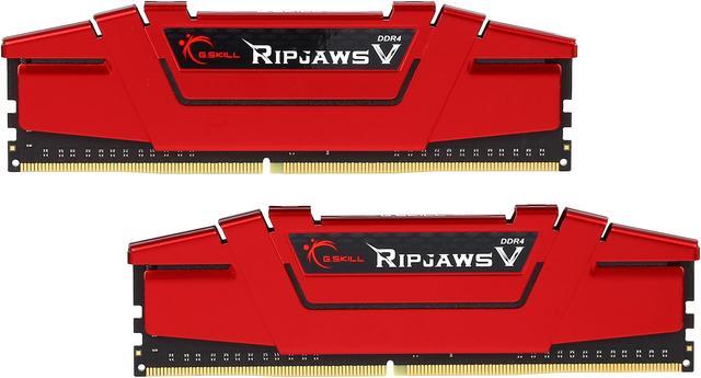 G.SKILL Ripjaws V Series 8GB (2 x 4GB) 288-Pin DDR4 SDRAM DDR4 2133 (PC4  17000) Desktop Memory Model F4-2133C15D-8GVR