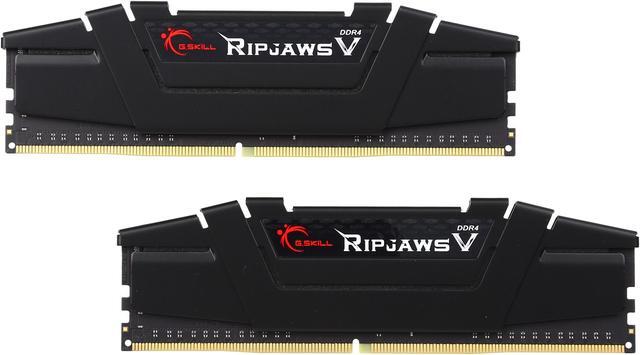 Main image of G.SKILL Ripjaws V Series 8GB (2 x 4GB) 288-Pin DDR4 SDRAM DDR4 3200 (PC4 25600) Desktop Memory Model F4-3200C16D-8GVK