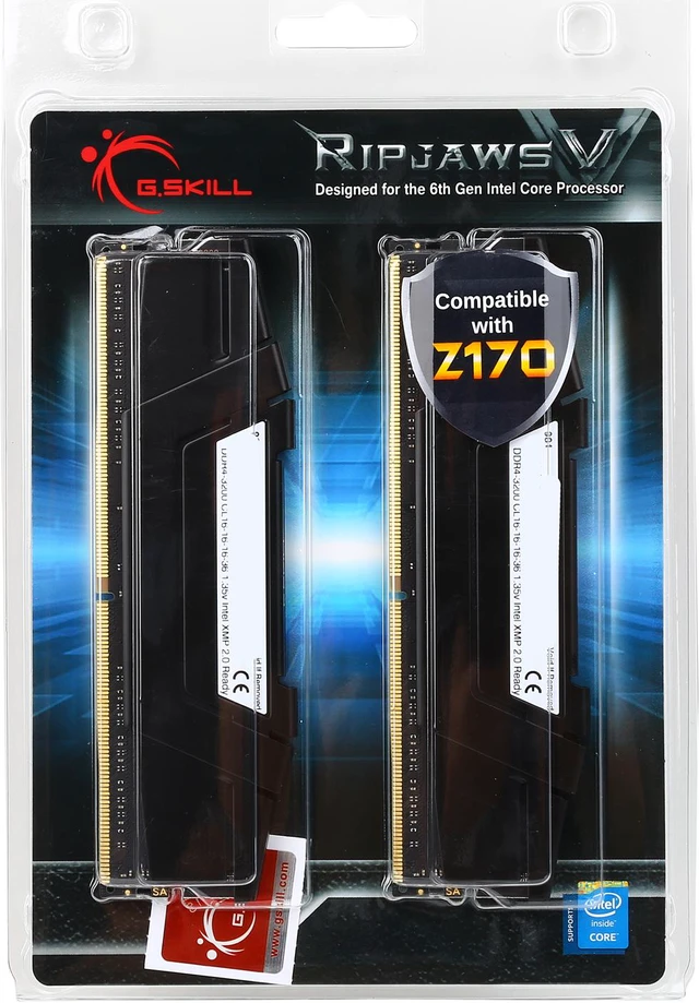 G.SKILL Ripjaws V Series 16GB (4 x 4GB) 288-Pin DDR4 SDRAM DDR4
