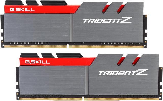 Main image of G.SKILL TridentZ Series 8GB (2 x 4GB) DDR4 3200 (PC4 25600) Desktop Memory Model F4-3200C16D-8GTZ