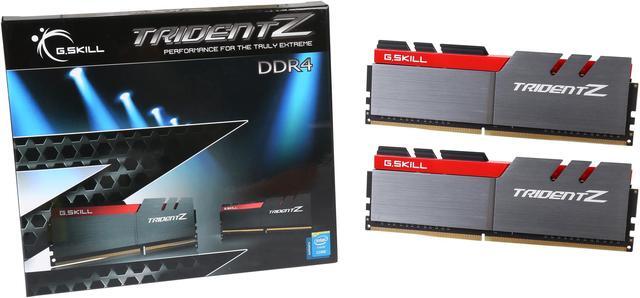 Alt view image 3 of 3 - G.SKILL TridentZ Series 8GB (2 x 4GB) DDR4 3200 (PC4 25600) Desktop Memory Model F4-3200C16D-8GTZ