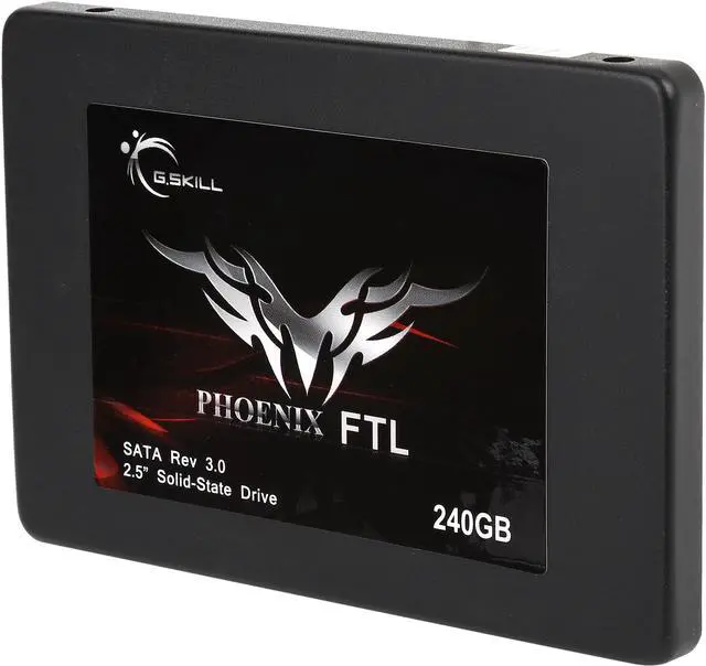Main image of G.SKILL Phoenix FTL 2.5" 240GB SATA III MLC Internal Solid State Drive (SSD) FM-25S3-240GPF