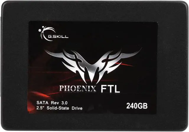 Alt view image 2 of 3 - G.SKILL Phoenix FTL 2.5" 240GB SATA III MLC Internal Solid State Drive (SSD) FM-25S3-240GPF