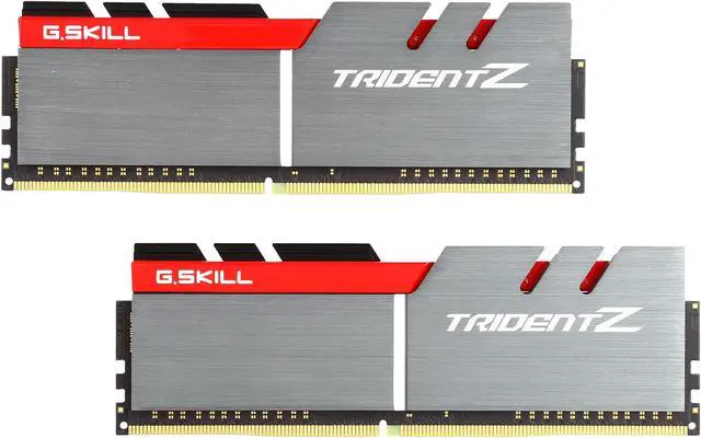 Main image of G.SKILL TridentZ Series 16GB (2 x 8GB) DDR4 3000 (PC4 24000) Desktop Memory Model F4-3000C15D-16GTZB