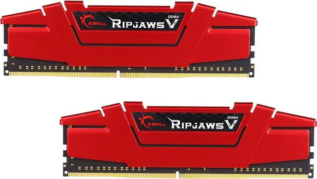 Main image of G.SKILL Ripjaws V Series 16GB (2 x 8GB) DDR4 3000 (PC4 24000) Desktop Memory Model F4-3000C15D-16GVRB